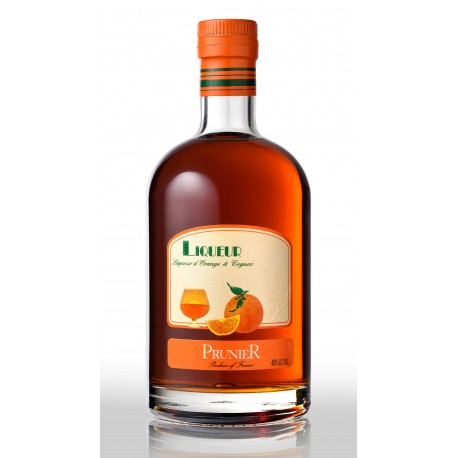 Orangenlikör mit Prunier Cognac
