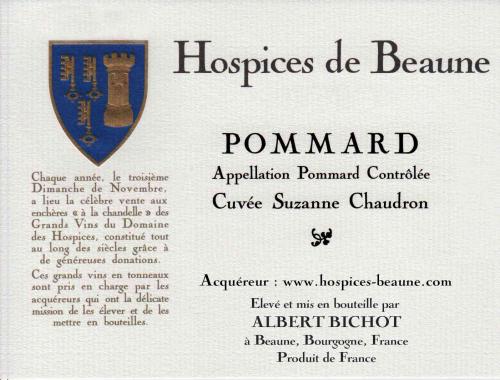 Hospices de Beaune Pommard Cuvée Suzanne Chaudron 2019