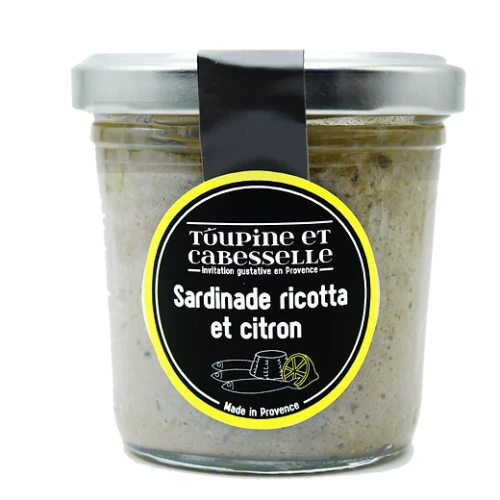 Sardinen-Ricotta und Zitrone 90g