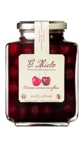 Semi candied cherries (no stalk) 50CL